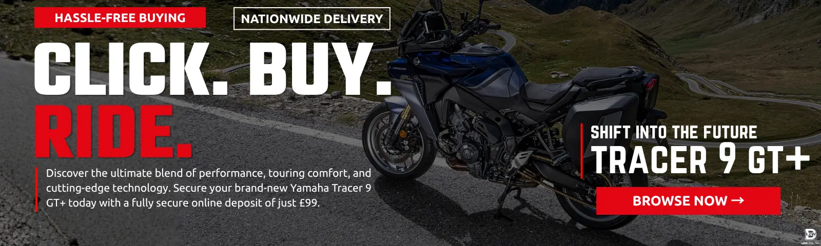 Yamaha Tracer 9 GT+ Sport Tourer Motorcycle for Sale at WhateverWheels Dealer in Great Harwood, Lancashire